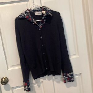 Alfred Dunner faux under blouse sweater